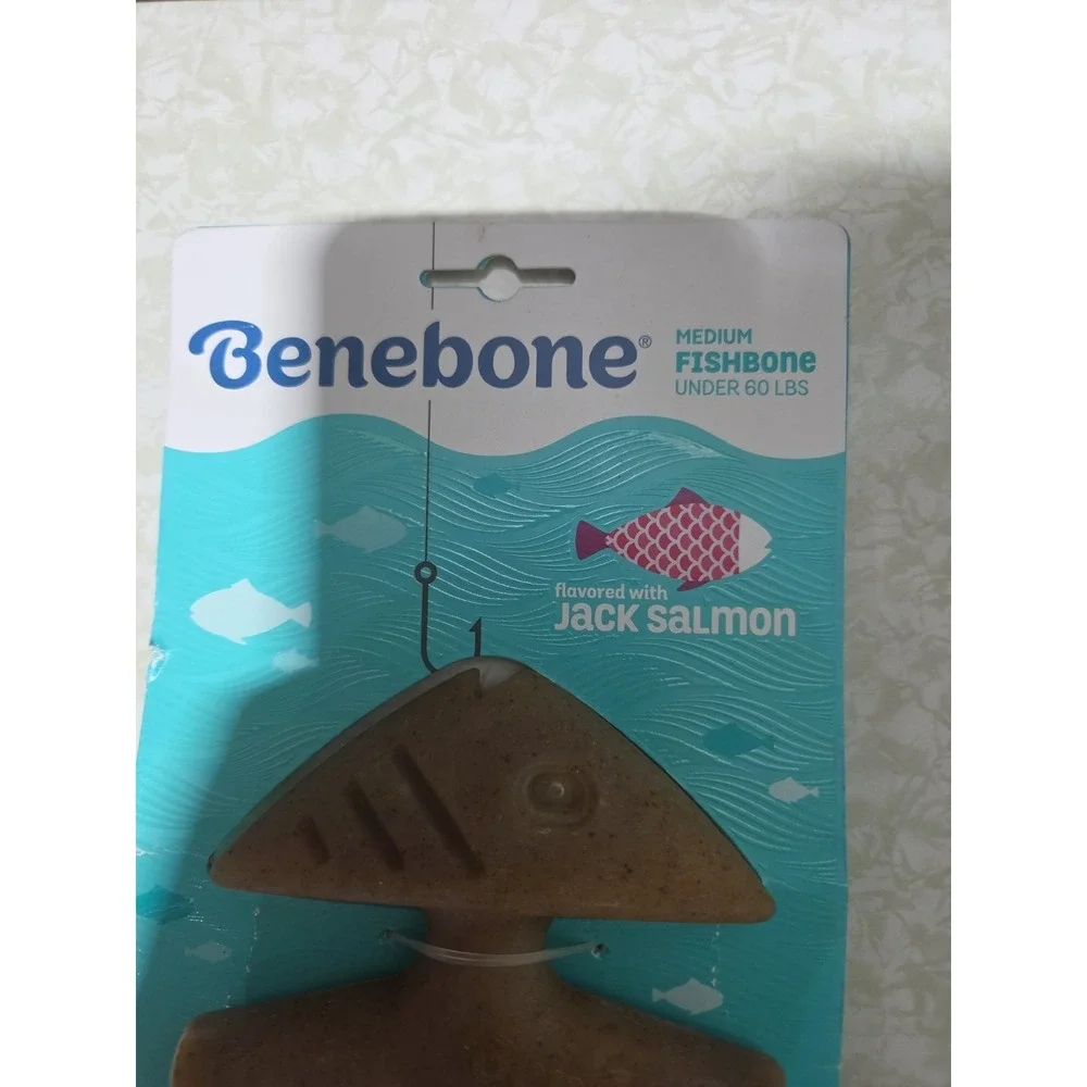 Benebone fishbone dog